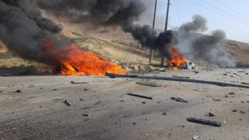 مركبات مشتعلة وأشخاص بداخلها.. 9 وفيات بحادثين في الأردن