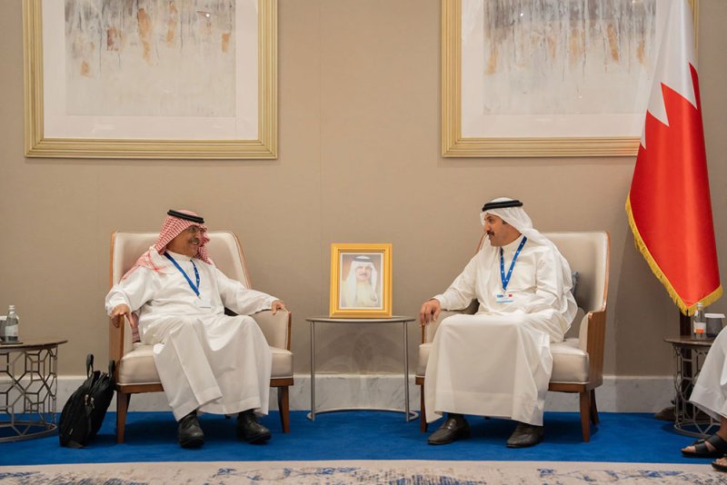 وكيل وزارة الخارجية يجتمع مع الأمين المساعد للشؤون السياسية والمفاوضات بالأمانة العامة لمجلس التعاون