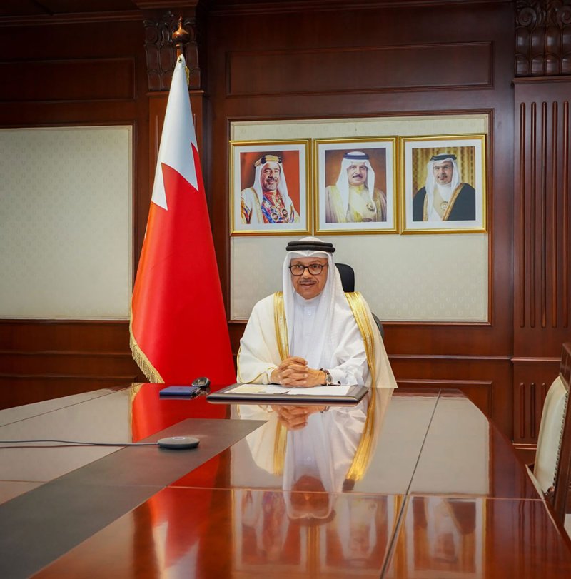 وزير الخارجية يتسلم نسخًا من أوراق اعتماد عدد من سفراء الدول المعينين لدى مملكة البحرين