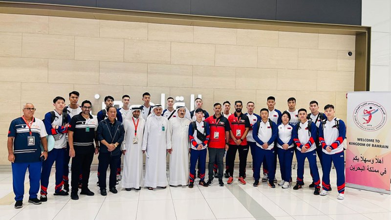 وصول معظم الأندية المشاركة في البطولة الآسيوية للأندية للرجال للكرة الطائرة
