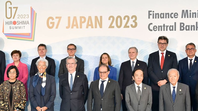 وزراء مالية "G7" يحذرون من تزايد ضبابية الاقتصاد العالمي