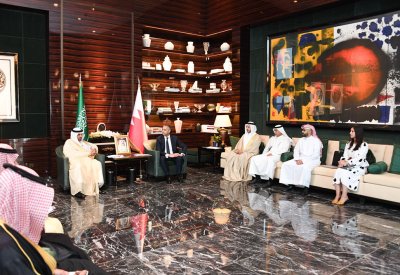 الرئيس التنفيذي لمجلس التنمية الاقتصادية يلتقي وزير الاستثمار السعودي