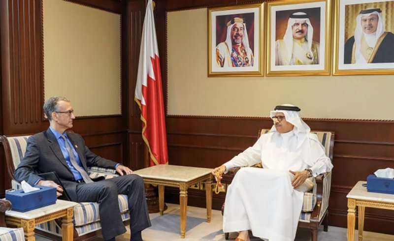 وزير الخارجية يستقبل سفير الولايات المتحدة الأمريكية