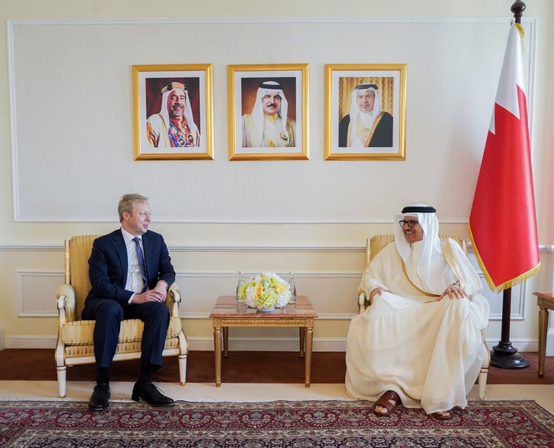 وزير الخارجية يجتمع مع الممثل الخاص للاتحاد الأوروبي لعملية السلام في الشرق الأوسط