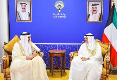وزير الخارجية يجتمع مع وزير خارجية دولة الكويت الشقيقة