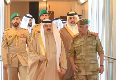 جلالة الملك المعظم يغادر أرض الوطن متوجها الى المملكة العربية السعودية
