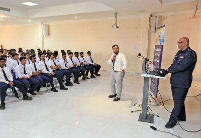 شُعبة الإعلام الجنائي بالإدارة العامة للمباحث والأدلة الجنائية تُنظم محاضرة توعوية عن الوقاية من أضرار المواد المخدرة