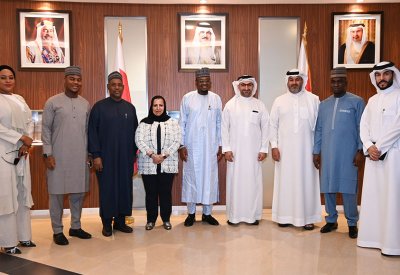 وزير الصناعة والتجارة يجتمع بوزير الاتصالات والاقتصاد الرقمي بجمهورية نيجيريا الاتحادية