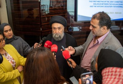 السيد علي الأمين: البحرين بقيادة جلالة الملك المعظم تلعب دوراً محورياً في تعزيز ودعم الحوار بين الأديان