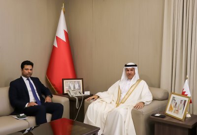 معالي الشيخ هشام بن عبدالرحمن يستقبل القائم بأعمال سفير جمهورية باكستان