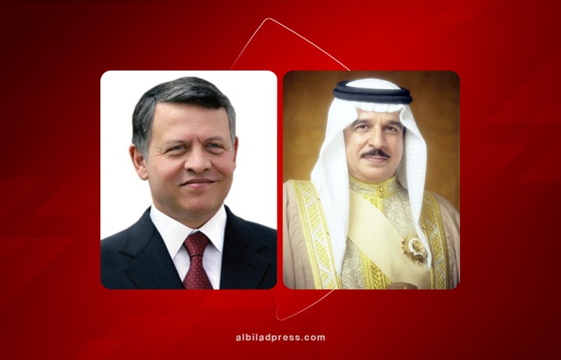 جلالة الملك المعظم يهنئ العاهل الأردني بذكرى الاستقلال