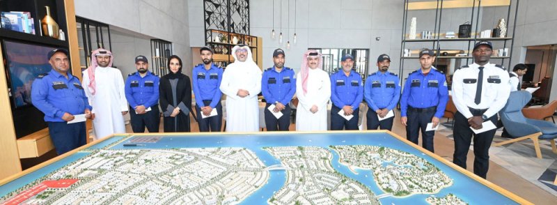 "ديار المحرق" تُكرّم طاقم الأمن نظير تفانيهم في العمل