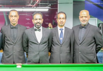مشاركة متميزة لحكام السنوكر البحرينيين في كأس الاتحاد العربي