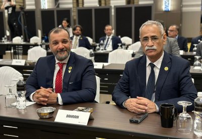 رئيس لجنة المسابقات وأمير سر الاتحاد يشاركان بجمعية "آسيوي السلة"