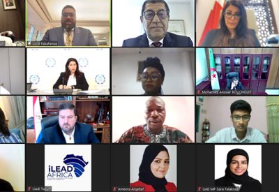 بحث مستجدات تنفيذ حملة (أقول نعم للشباب في البرلمان‎‎) بمشاركة فخرو والظاعن