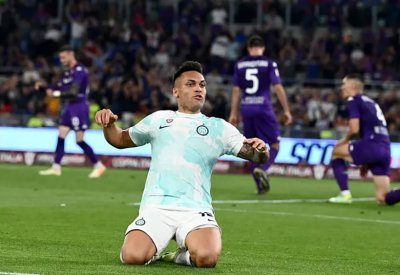 لاوتارو يهدي إنتر كأس إيطاليا