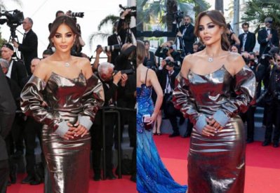 غيثة الحمامصي تأسر قلوب جمهور كان السينمائي