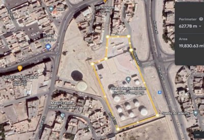 تحويل موقع خزانات وقود الطائرات لهذا الغرض
