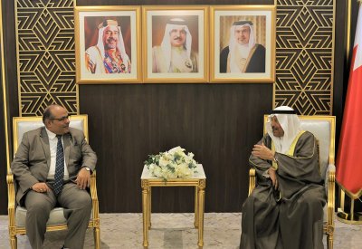 رئيس مجلس الشورى يستقبل سفير جمهورية الهند لدى مملكة البحرين