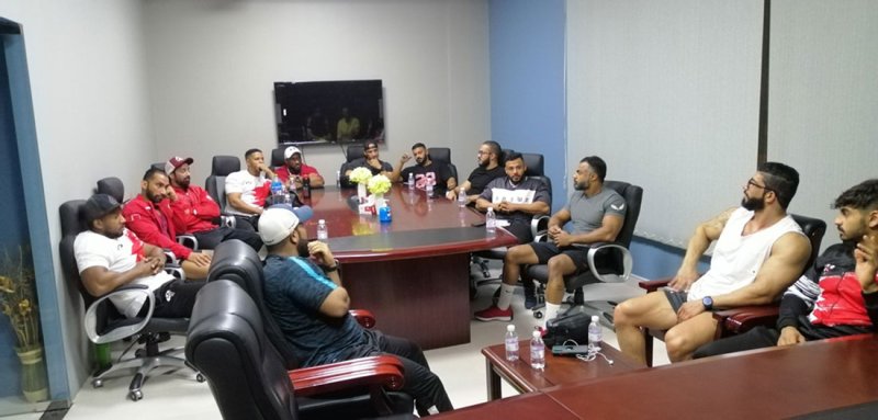 فنية كمال الأجسام تجتمع بلاعبي المنتخب الوطني وتكشف برنامج مشاركات 2023