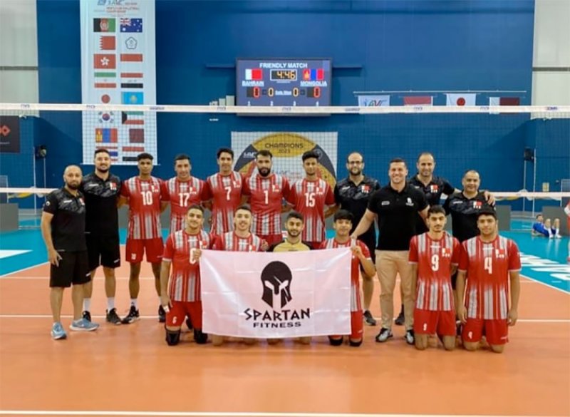 سبارتن جيم راعيا لاتحاد الكرة الطائرة
