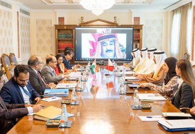 إقامة الجولة السادسة من المشاورات السياسية بين وزارة الخارجية بمملكة البحرين ووزارة الشؤون الخارجية بجمهورية الهند
