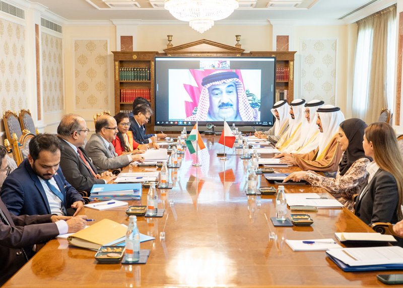 إقامة الجولة السادسة من المشاورات السياسية بين وزارة الخارجية بمملكة البحرين ووزارة الشؤون الخارجية بجمهورية الهند