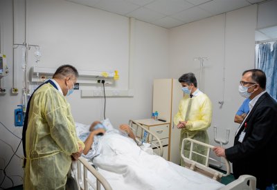 الرئيس التنفيذي للمستشفيات الحكومية يؤكد الدعم الكامل لبرنامج زراعة الكلى