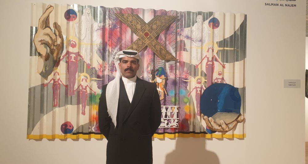 سلمان النجم المركز الثالث