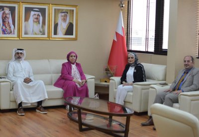 أمين عام مجلس التعليم العالي تستقبل وفداً من الجامعة الخليجية