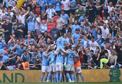 ثنائية غندوغان تمنح سيتي كأس الاتحاد على حساب يونايتد
