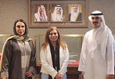 وفد من "الإنماء والتطوير" يبحث سبل التعاون مع معهد البحرين للؤلؤ والاحجار الكريمة  (دانات)
