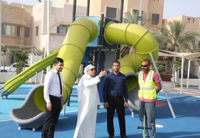 لقاء مشترك لبحث الإجراءات التنظيمية للاسراع في إفتتاح متنزه باربار