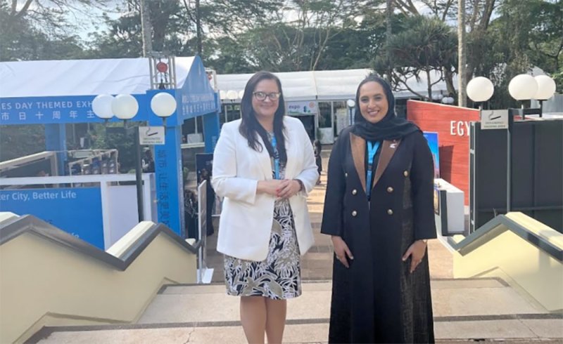 وزيرة الإسكان تلتقي رئيس الوفد البولندي على هامش اجتماعات موئل الأمم المتحدة