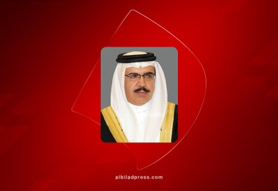 وزير الداخلية يهنئ جلالة الملك المعظم القائد الأعلى للقوات المسلحة وسمو ولي العهد نائب القائد الأعلى للقوات المسلحة رئيس مجلس الوزراء وسمو الرائد الركن بحري الشيخ عيسى بن سلمان