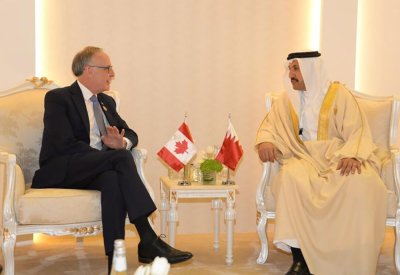 وكيل وزارة الخارجية للشؤون السياسية يجتمع مع السكرتير البرلماني لوزير خارجية كندا