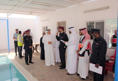 محافظة المحرق تطلق حملتها التفتيشية على برك السباحة