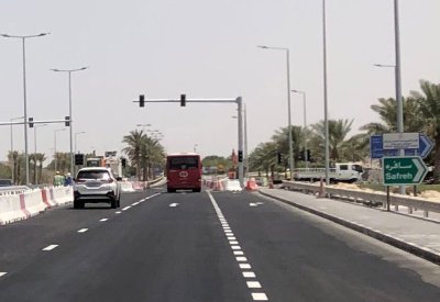 "الأشغال": إشارة ضوئية جديدة على تقاطع شارع الشيخ سلمان مع طريق 4225  بسافرة