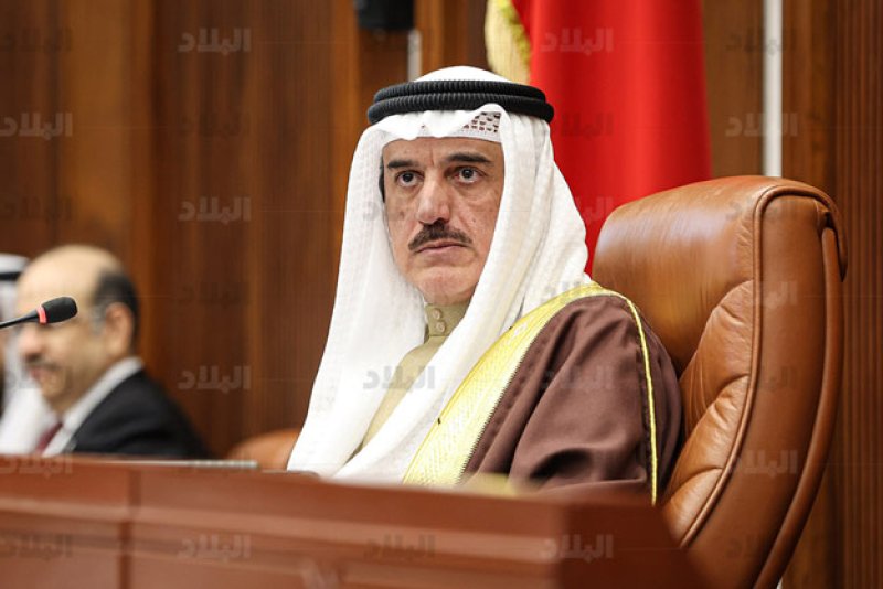 رئيس مجلس النواب يهنئ جلالة الملك المعظم القائد الأعلى للقوات المسلحة وسمو ولي العهد نائب القائد الأعلى للقوات المسلحة رئيس مجلس الوزراء
