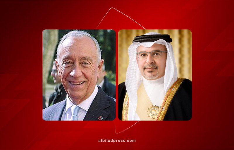 سمو ولي العهد رئيس مجلس الوزراء يهنئ رئيس الجمهورية البرتغالية بذكرى اليوم الوطني