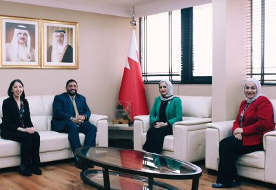 الأمين العام لمجلس التعليم العالي تستقبل القائم بأعمال السفير الأمريكي