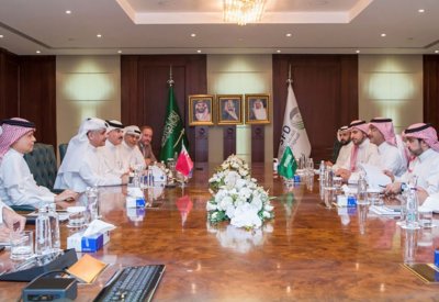 رئيس هيئة الكهرباء والماء يجتمع مع الرئيس التنفيذي للصندوق السعودي للتنمية