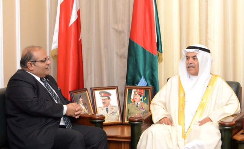 وزير شؤون الدفاع يستقبل سفير جمهورية الهند لدى مملكة البحرين‎‎