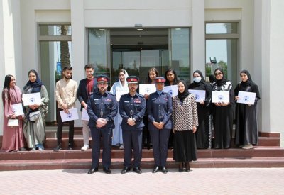 طلبة جامعة البحرين يتعرفون آلية تلقي البلاغات ومتابعة إجراءاتها