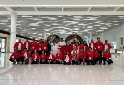 خالد بن حمد يودع بعثة البحرين للمشاركة في برلين 2023