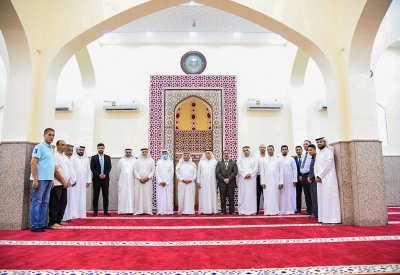 رئيس الأوقاف الجعفرية يفتتح مسجد مقبرة الحورة في المنامة بعد انتهاء أعمال الصيانة