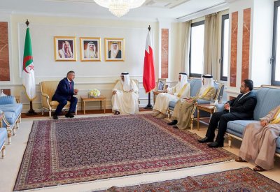 وزير الخارجية يتسلم نسخة من أوراق اعتماد سفير الجمهورية الجزائرية الديمقراطية الشعبية