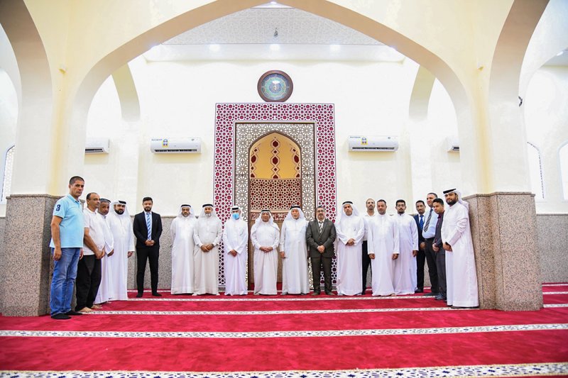 رئيس الأوقاف الجعفرية يفتتح مسجد مقبرة الحورة في المنامة بعد انتهاء أعمال الصيانة