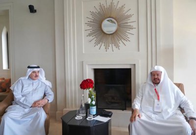 رئيس مجلس النواب يلتقي برئيس مجلس الشورى السعودي ويؤكد على تعزيز العلاقات البرلمانية 