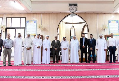 رئيس الأوقاف الجعفرية يتفقد مسجد الخواجة بعد إنجاز عمليات الصيانة